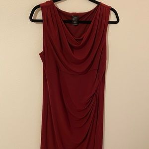 Burgundy Ann Taylor Dress Size 12